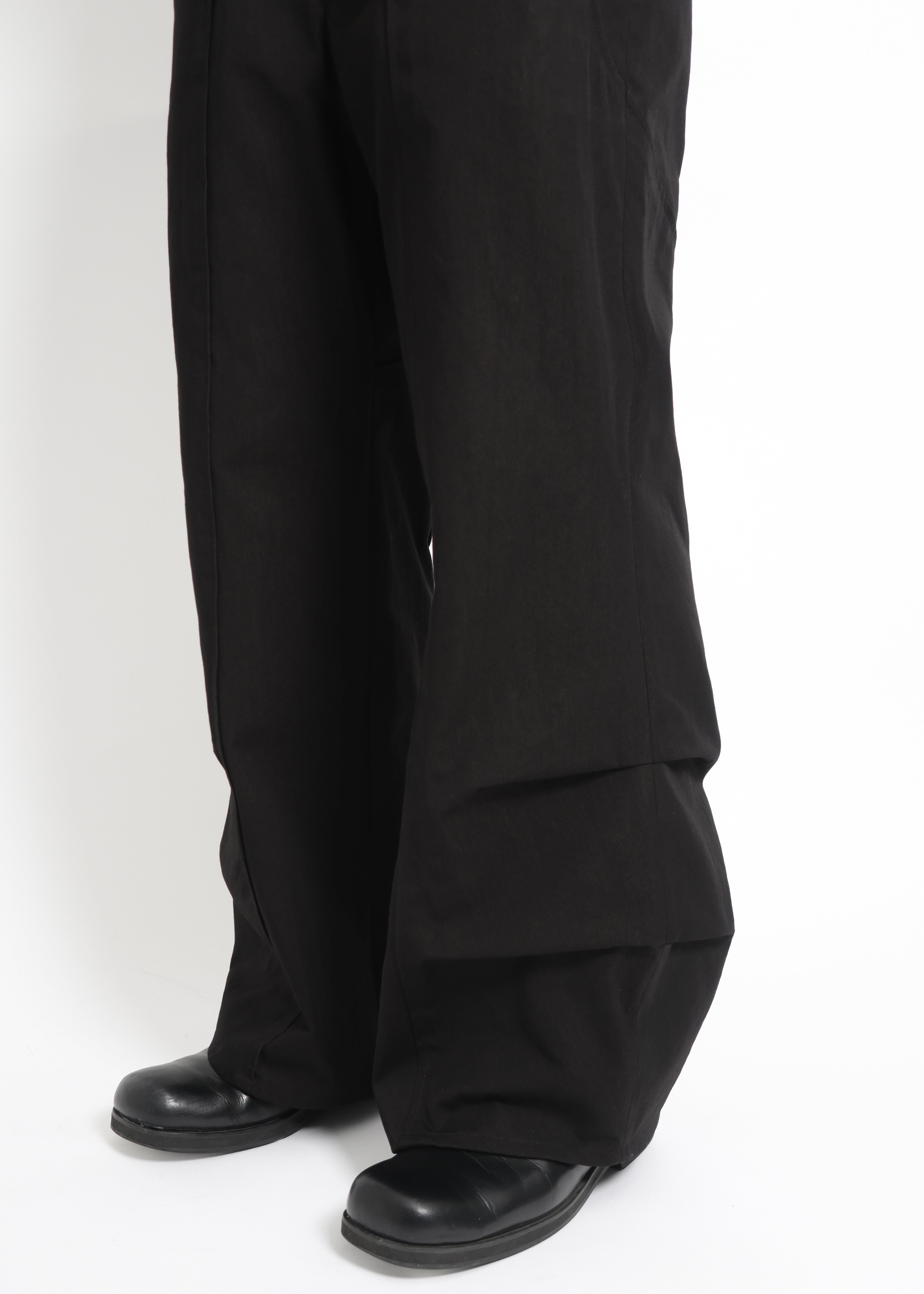 Seam-Pleated Trousers