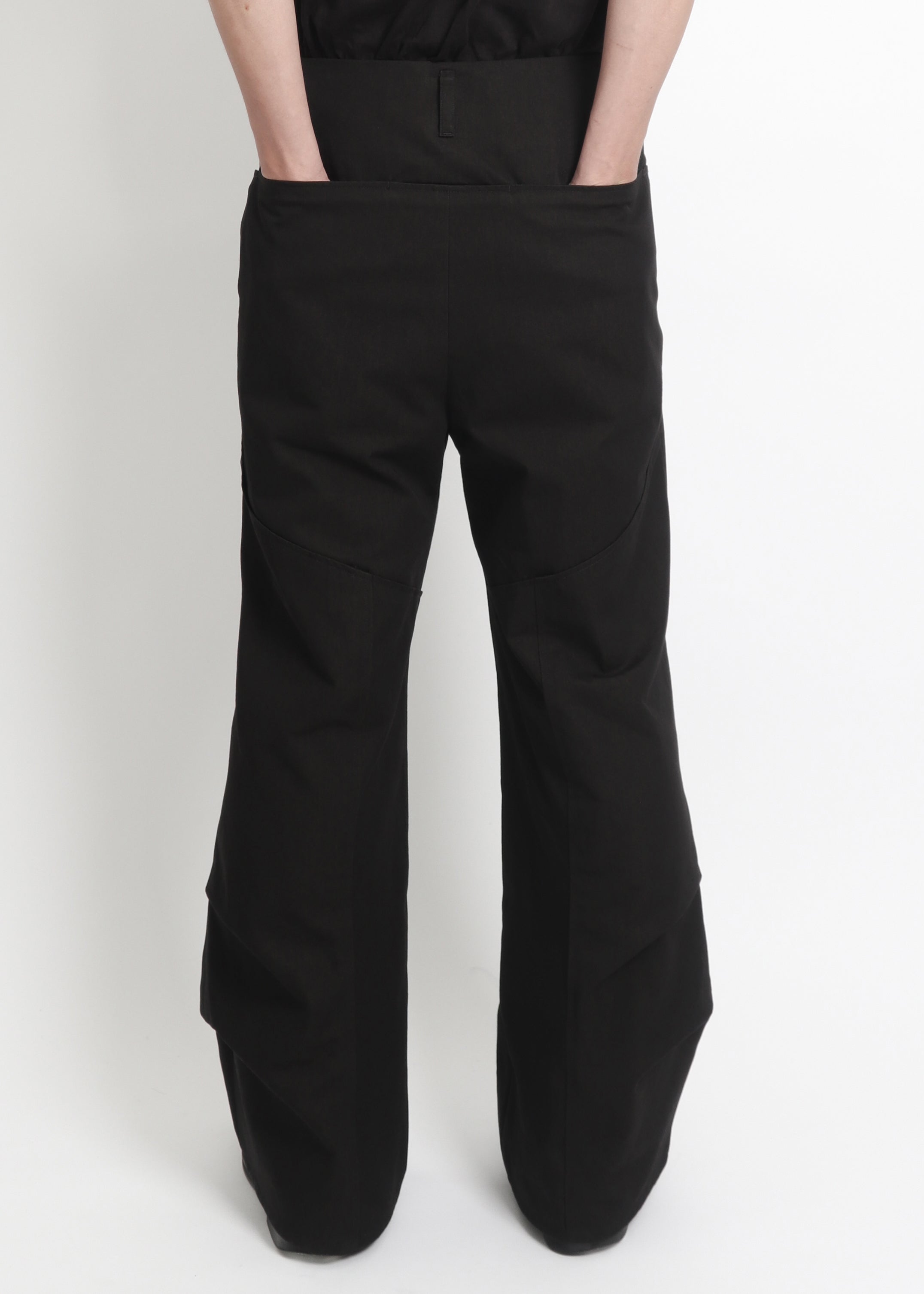 Seam-Pleated Trousers