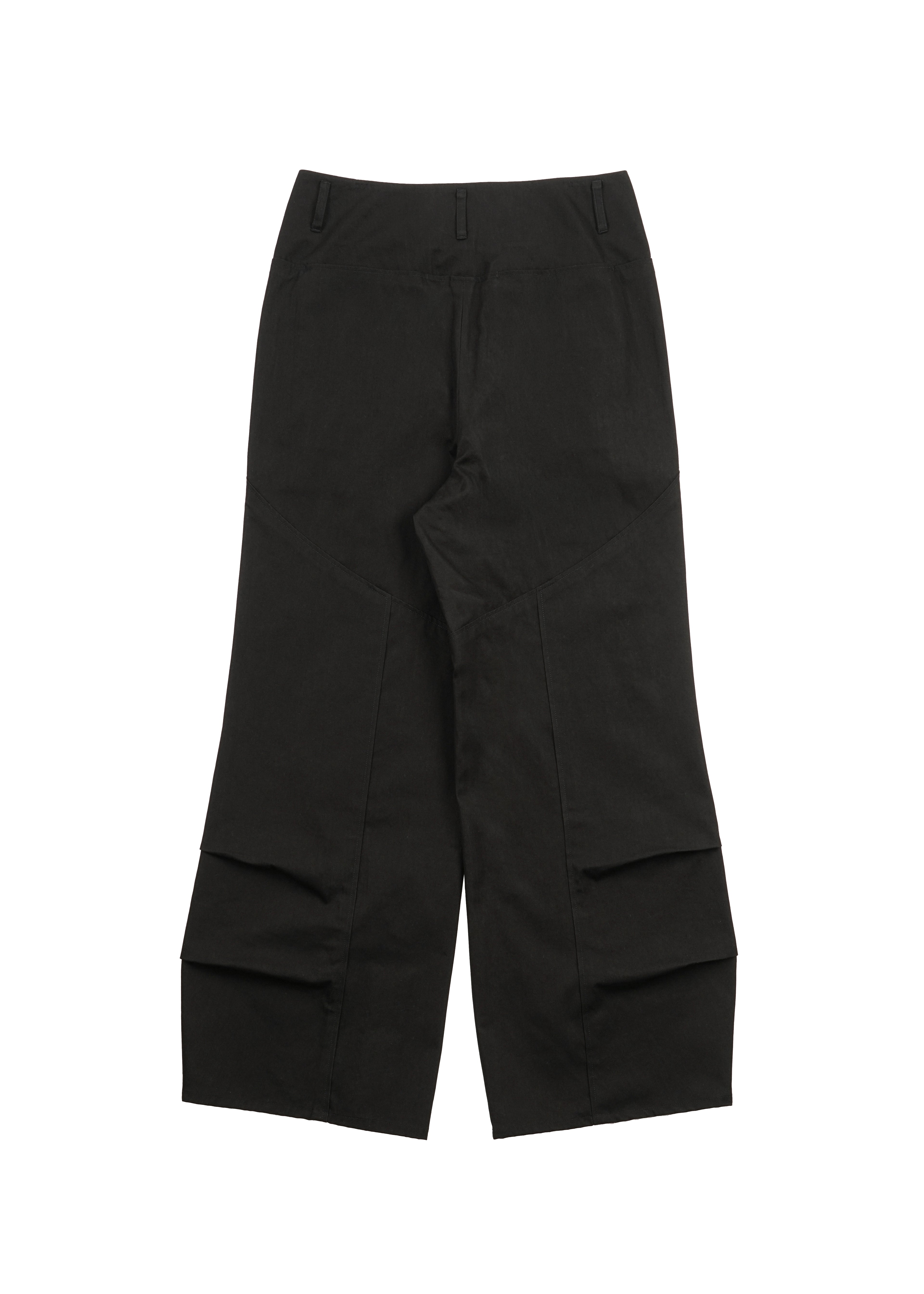 Seam-Pleated Trousers