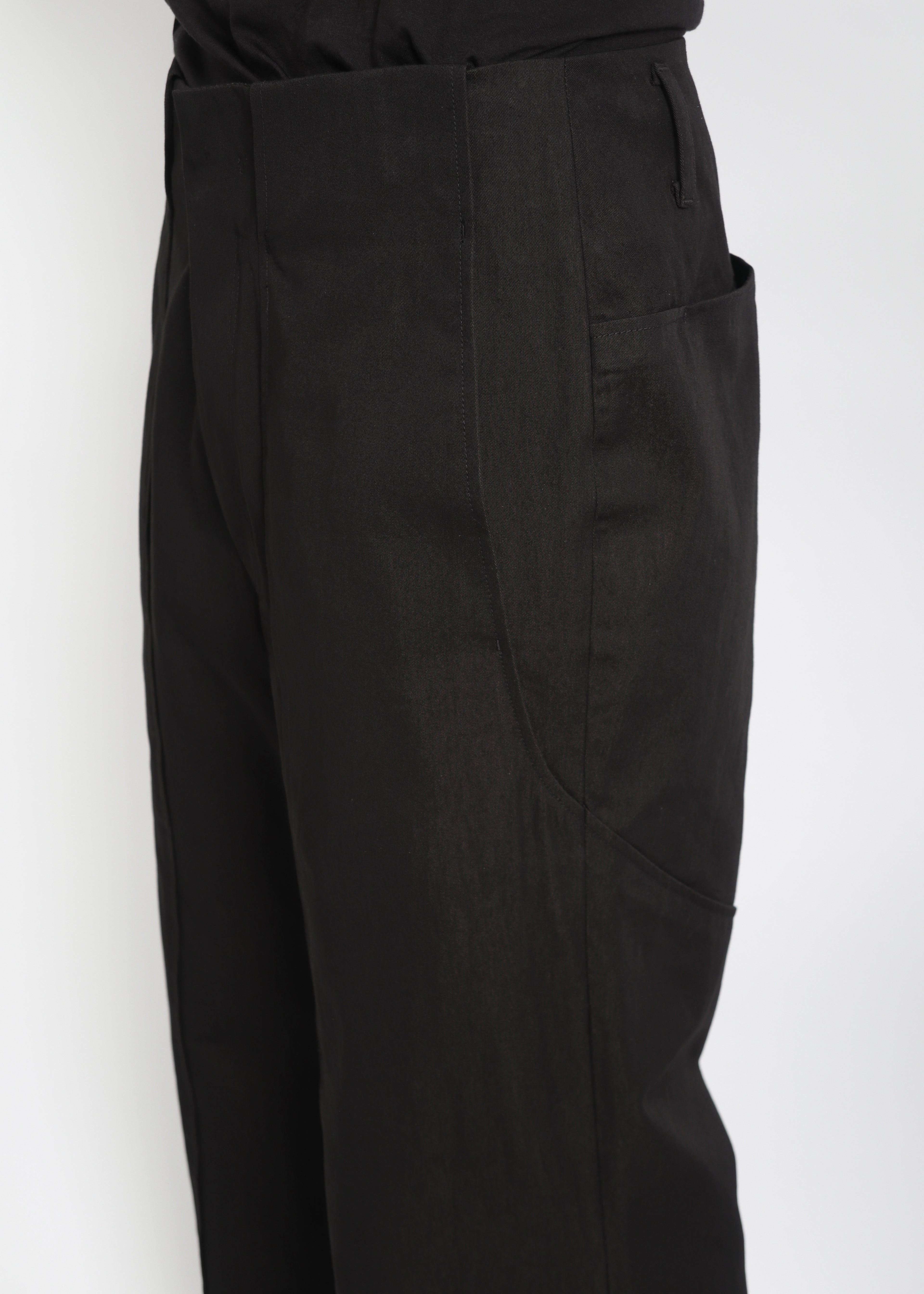 Seam-Pleated Trousers