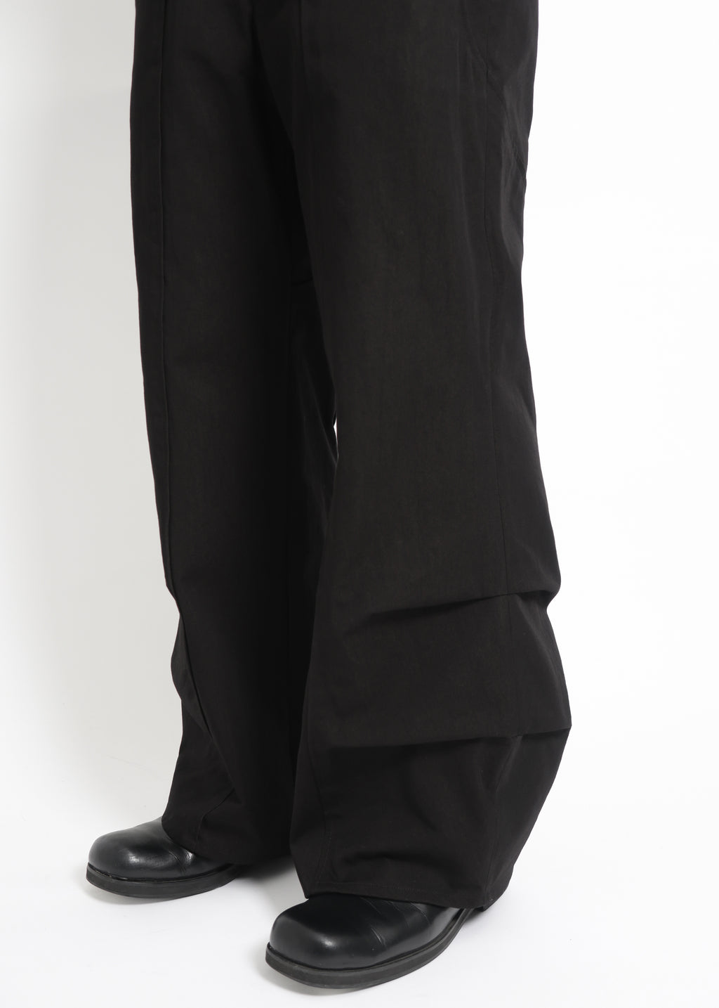 Seam-Pleated Trousers