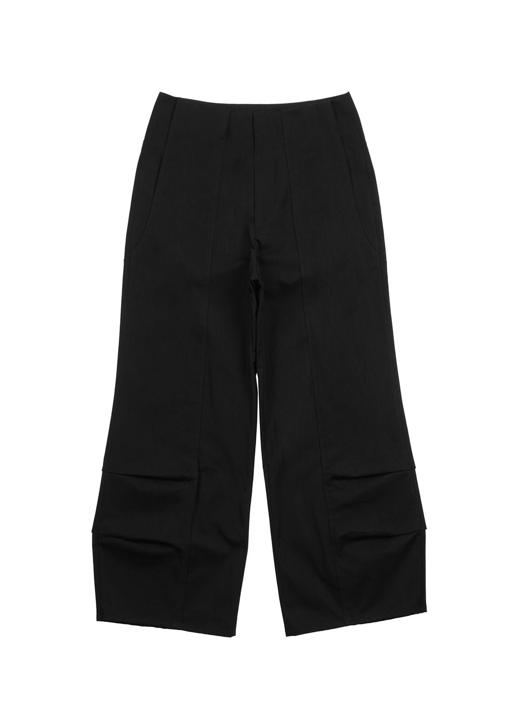 Seam-Pleated Trousers