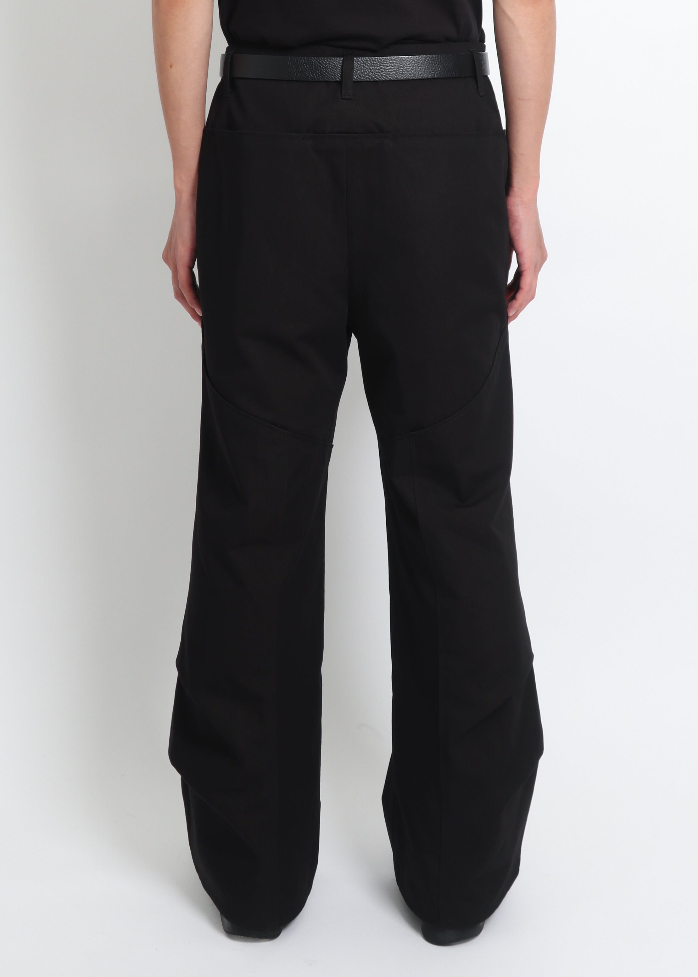 Seam-Pleated Trousers