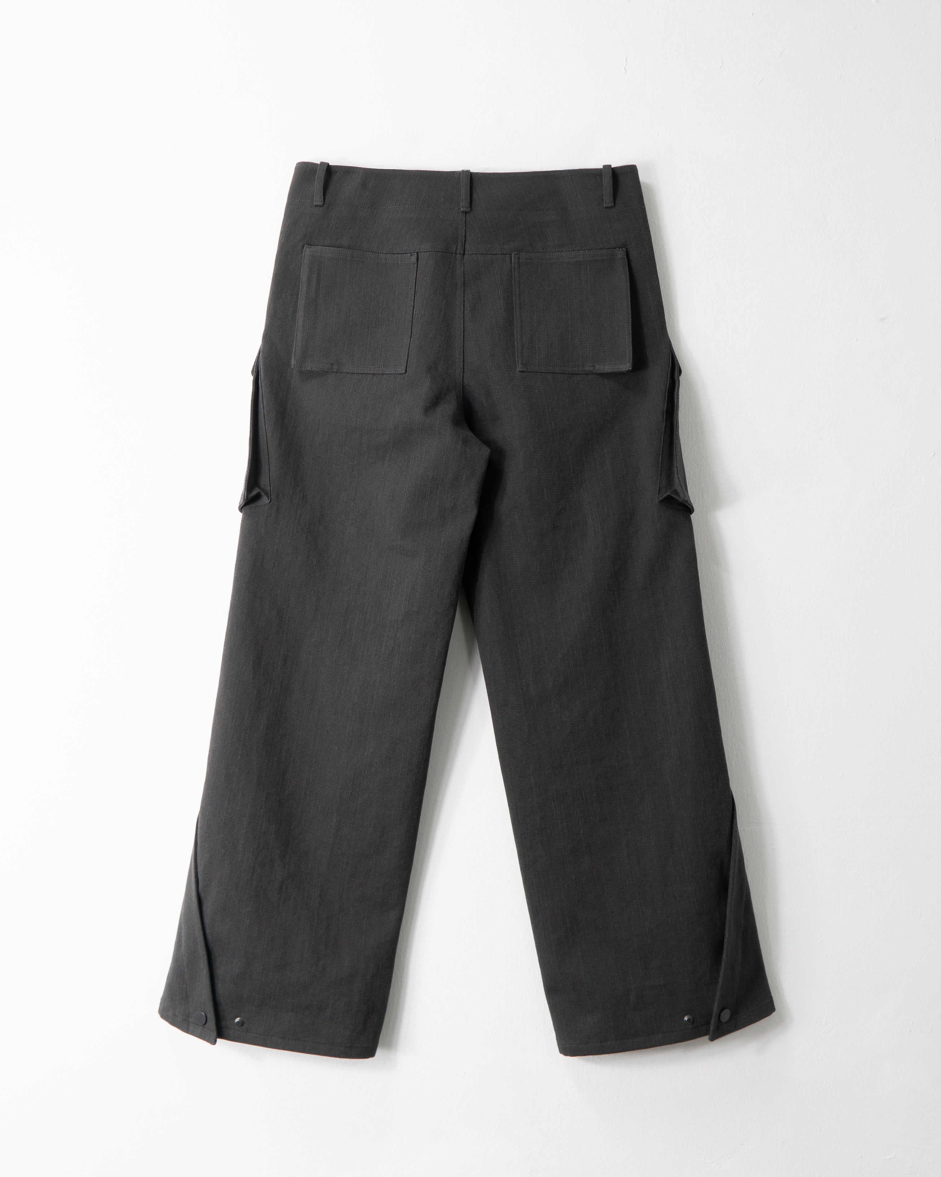 Layered-Flap Pocket Pants