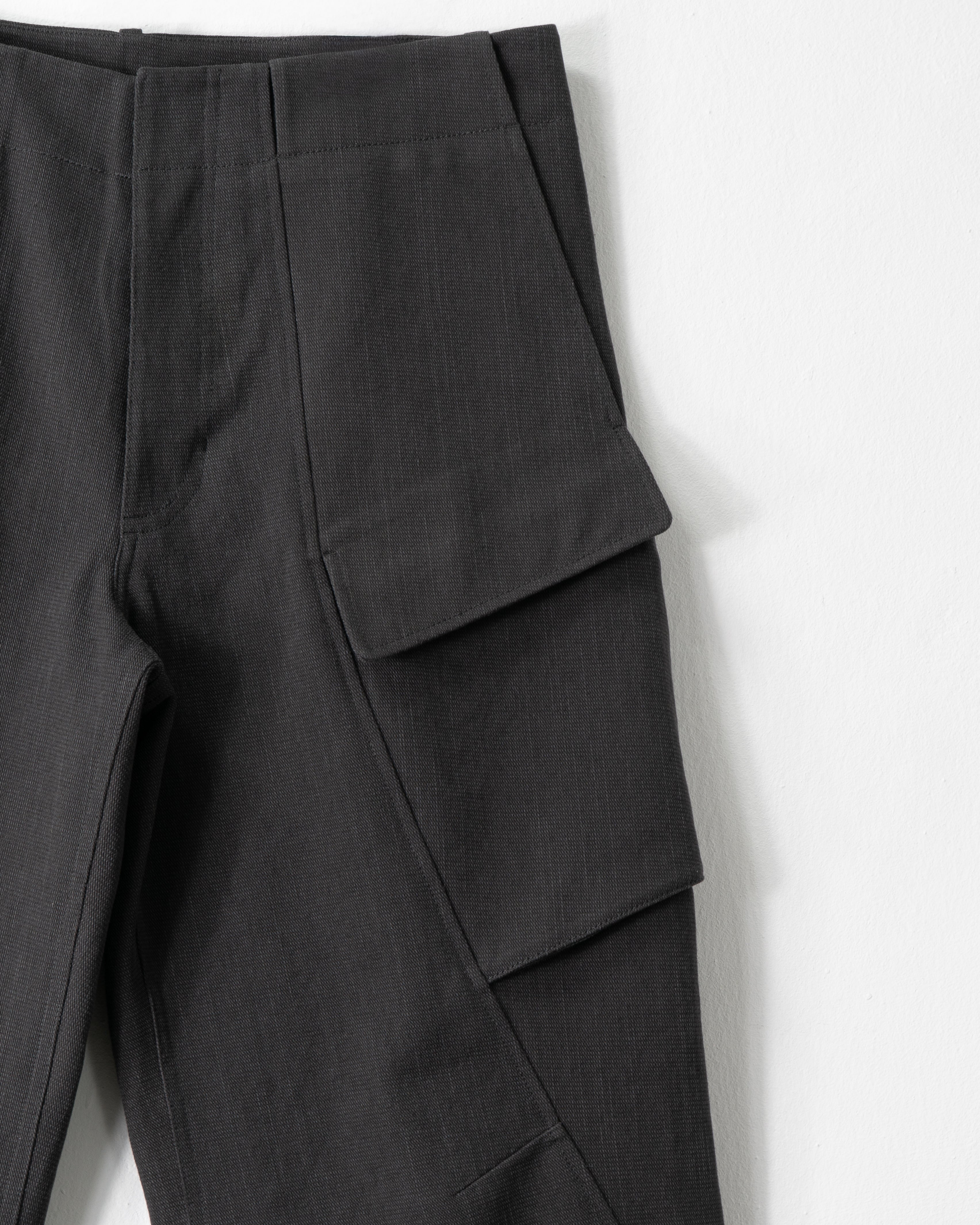 Layered-Flap Pocket Pants
